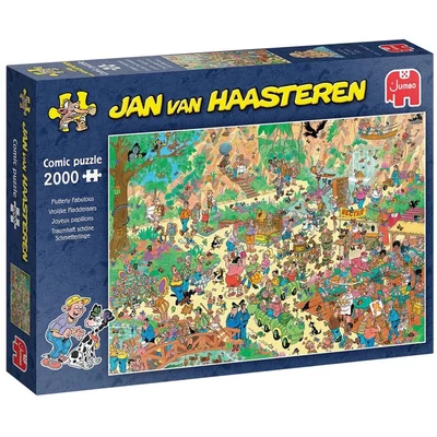 Jumbo 00536 - Flutterly Fabulous, Jan van Haasteren - 2000 db-os puzzle