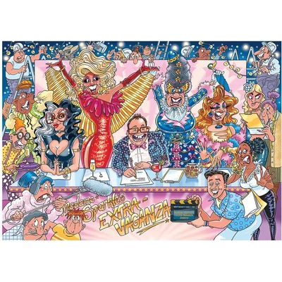Jumbo 00584 - Wasgij - Rule the Runway! - 1000 db-os puzzle