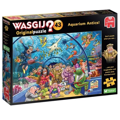 Jumbo 00585 - Wasgij 43 - It smells like fish - 1000 db-os puzzle