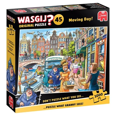 Jumbo 00588 - Wasgij Original 45 - Moving Day! - 1000 db-os puzzle