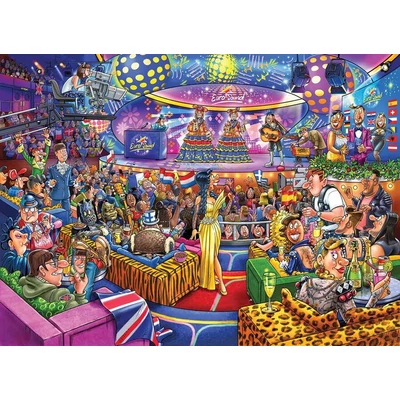 Jumbo 00591 - Wasgij Mystery 25 - Eurosound Contest! - 1000 db-os puzzle