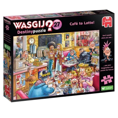 Jumbo 00596 - Wasgij Destiny 27 -Cafe to Latte! - 1000 db-os puzzle