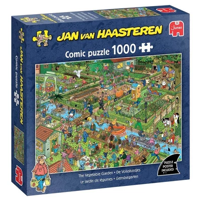 Jumbo 00600 - Jan van Haasteren - The Vegetable Garden - 1000 db-os puzzle
