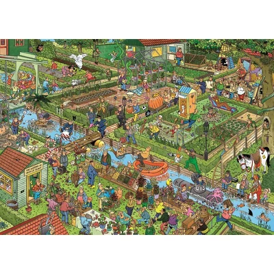 Jumbo 00600 - Jan van Haasteren - The Vegetable Garden - 1000 db-os puzzle