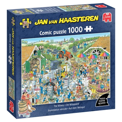 Jumbo 00604 - Jan Van Haasteren - The Winery - 1000 db-os puzzle