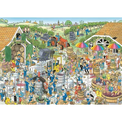 Jumbo 00604 - Jan Van Haasteren - The Winery - 1000 db-os puzzle