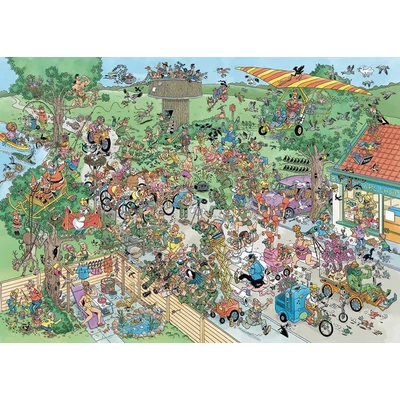 Jumbo 00623 - Jan van Haasteren - Big Garden Birdwatch - 1000 db-os puzzle