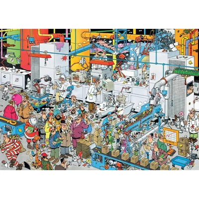 Jumbo 19025 - Candy Factory, Jan van Haasteren - 500 db-os puzzle