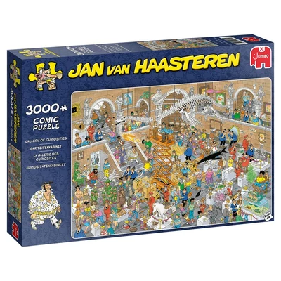 Jumbo 20031 - Gallery of Curiosities, Jan van Haasteren - 3000 db-os puzzle