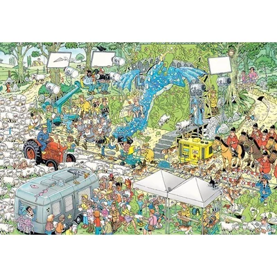 Jumbo 20047 - Jan van Haasteren - Film Set - 2000 db-os puzzle