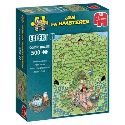 Jumbo 20090 - Jan van Haasteren - Snack Under the Enchanted Tree - 500 db-os puzzle