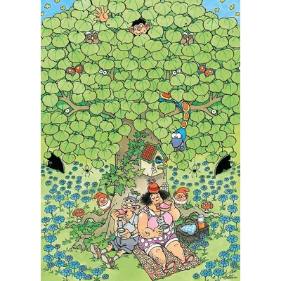 Jumbo 20090 - Jan van Haasteren - Snack Under the Enchanted Tree - 500 db-os puzzle