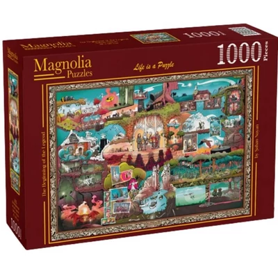 Magnolia 1002 - The Beginning of the Legend - 1000 db-os puzzle