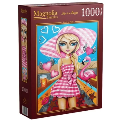 Magnolia 1721 - Lady in Pink - 1000 db-os puzzle