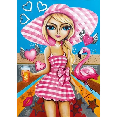 Magnolia 1721 - Lady in Pink - 1000 db-os puzzle