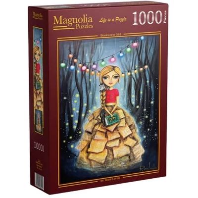 Magnolia 1724 - Bookworm Girl - 1000 db-os puzzle