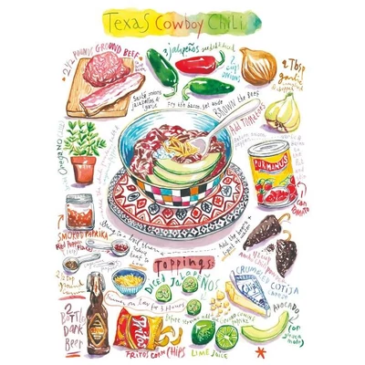 Magnolia 3314 - Texas Cowboy Chili - 1000 db-os puzzle