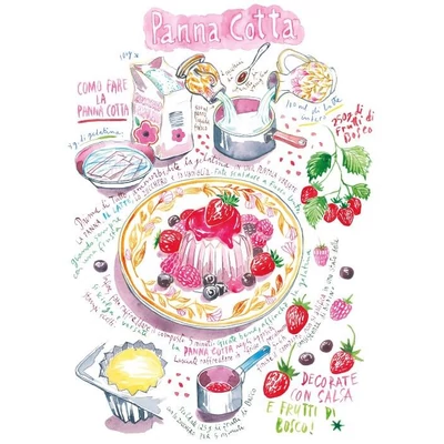 Magnolia 3315 - Panna Cotta - 1000 db-os puzzle