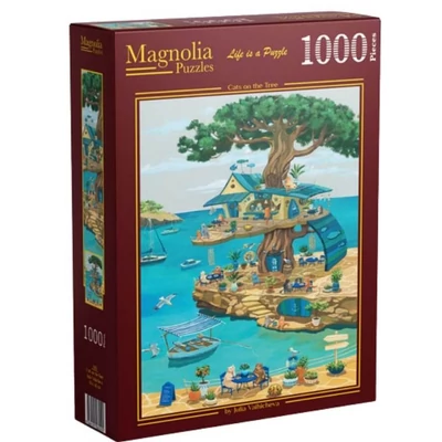 Magnolia 3451 - Cats on the Tree - 1000 db-os puzzle
