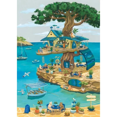 Magnolia 3451 - Cats on the Tree - 1000 db-os puzzle