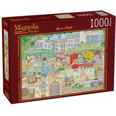 Magnolia 3482 - Provence markets - 1000 db-os puzzle
