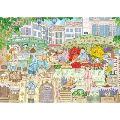 Magnolia 3482 - Provence markets - 1000 db-os puzzle