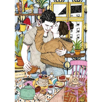 Magnolia 3491 - Breakfast &amp; Love - 1000 db-os puzzle
