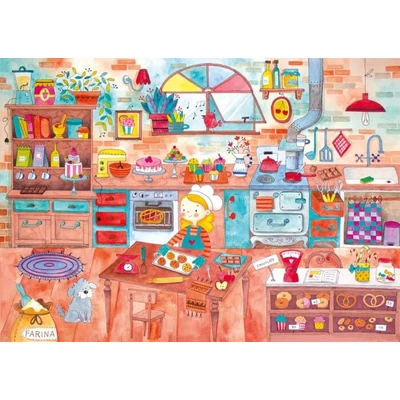 Magnolia 3901 - Colorful Bakery - 1000 db-os puzzle