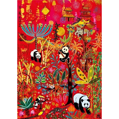 Magnolia 4107 - Pandas - 1000 db-os puzzle