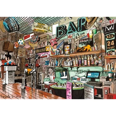 Magnolia 7002 - Bar - 1000 db-os puzzle