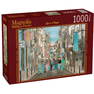 Magnolia 7006 - Walk in Lisbon - 1000 db-os puzzle