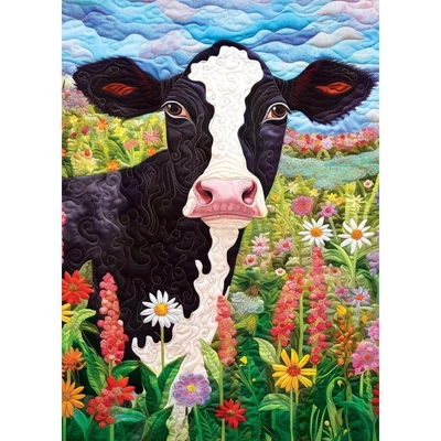 MasterPieces 72450 - Quilted - Frolic in the Fields - 1000 db-os puzzle