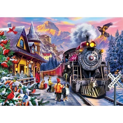 MasterPieces 72514 - Railways - Alpine Journey - 1000 db-os puzzle