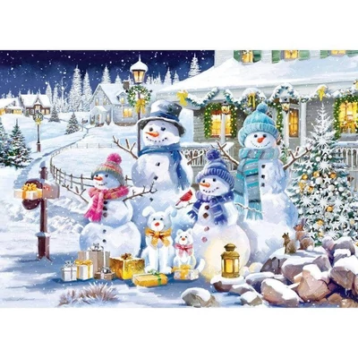 MasterPieces 72577 - Glitter &amp;amp; Gold - Frosty Wonderland Gathering - 1000 db-os puzzle