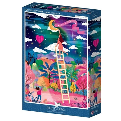 Pieces &amp; Peace 0205 - For you, my Love - 500 db-os puzzle