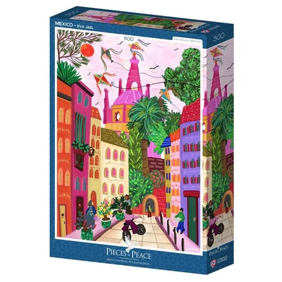 Pieces &amp; Peace 0222 - Mexico - 500 db-os puzzle