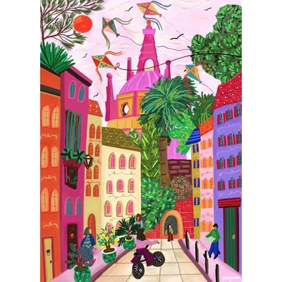 Pieces &amp; Peace 0222 - Mexico - 500 db-os puzzle