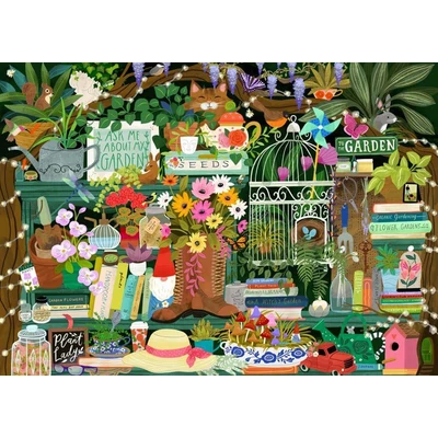 Pieces &amp; Peace 0227 - A Gardener&#039;s Library - 1500 db-os puzzle