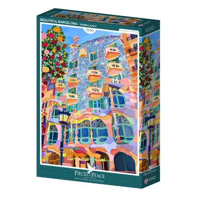 Pieces &amp;amp; Peace 0229 - Beautiful Barcelona - 1000 db-os puzzle