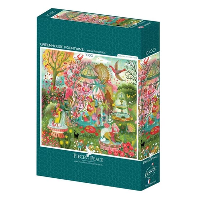 Pieces &amp;amp; Peace 0218 - Greenhouse Fountains - 1000 db-os puzzle