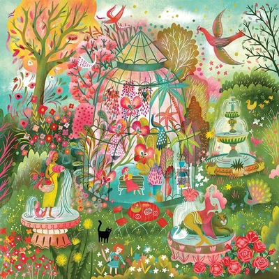 Pieces &amp;amp; Peace 0218 - Greenhouse Fountains - 1000 db-os puzzle