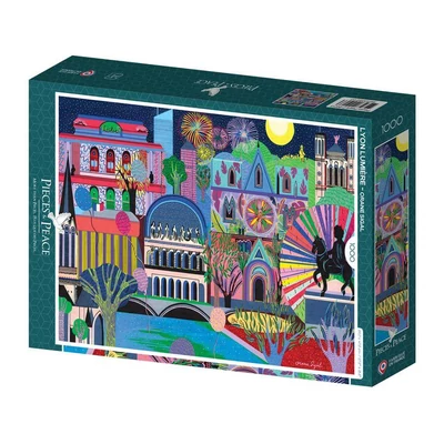 Pieces &amp;amp; Peace 0213 - Lyon Lumière - 1000 db-os puzzle