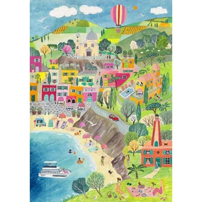 Pieces &amp;amp; Peace 0217 - Balade en Italie - 2000 db-os puzzle