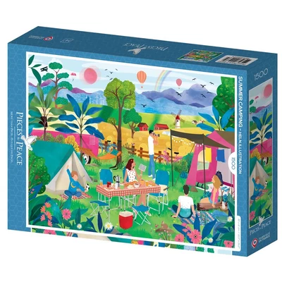Pieces &amp; Peace 0237 - Summer Camping - 1500 db-os puzzle
