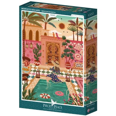 Pieces &amp; Peace 0238 - Morocco Escape - 1000 db-os puzzle