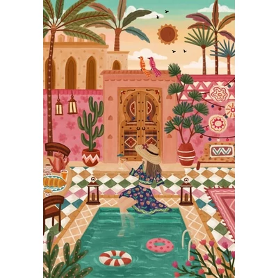Pieces &amp; Peace 0238 - Morocco Escape - 1000 db-os puzzle