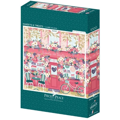 Pieces &amp; Peace 0239 - Sweets &amp; Treats - 1000 db-os puzzle