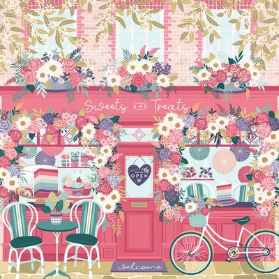 Pieces &amp; Peace 0239 - Sweets &amp; Treats - 1000 db-os puzzle