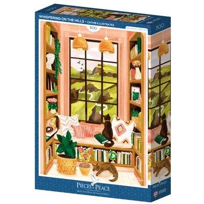 Pieces &amp; Peace 0240 - Whispering on the Hills - 500 db-os puzzle