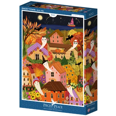 Pieces &amp; Peace 0245 - Ghost Town - 500 db-os puzzle